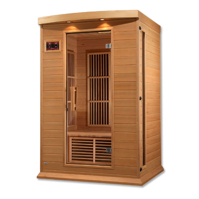 2-Person FAR Infrared Sauna – Canadian Hemlock, Low EMF