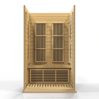 2-Person Low EMF (Under 8MG) FAR Infrared Sauna (Canadian Hemlock) — product view 11