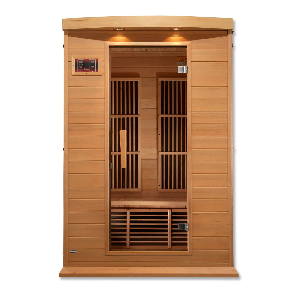 2-Person Low EMF (Under 8MG) FAR Infrared Sauna (Canadian Hemlock) — product view 9