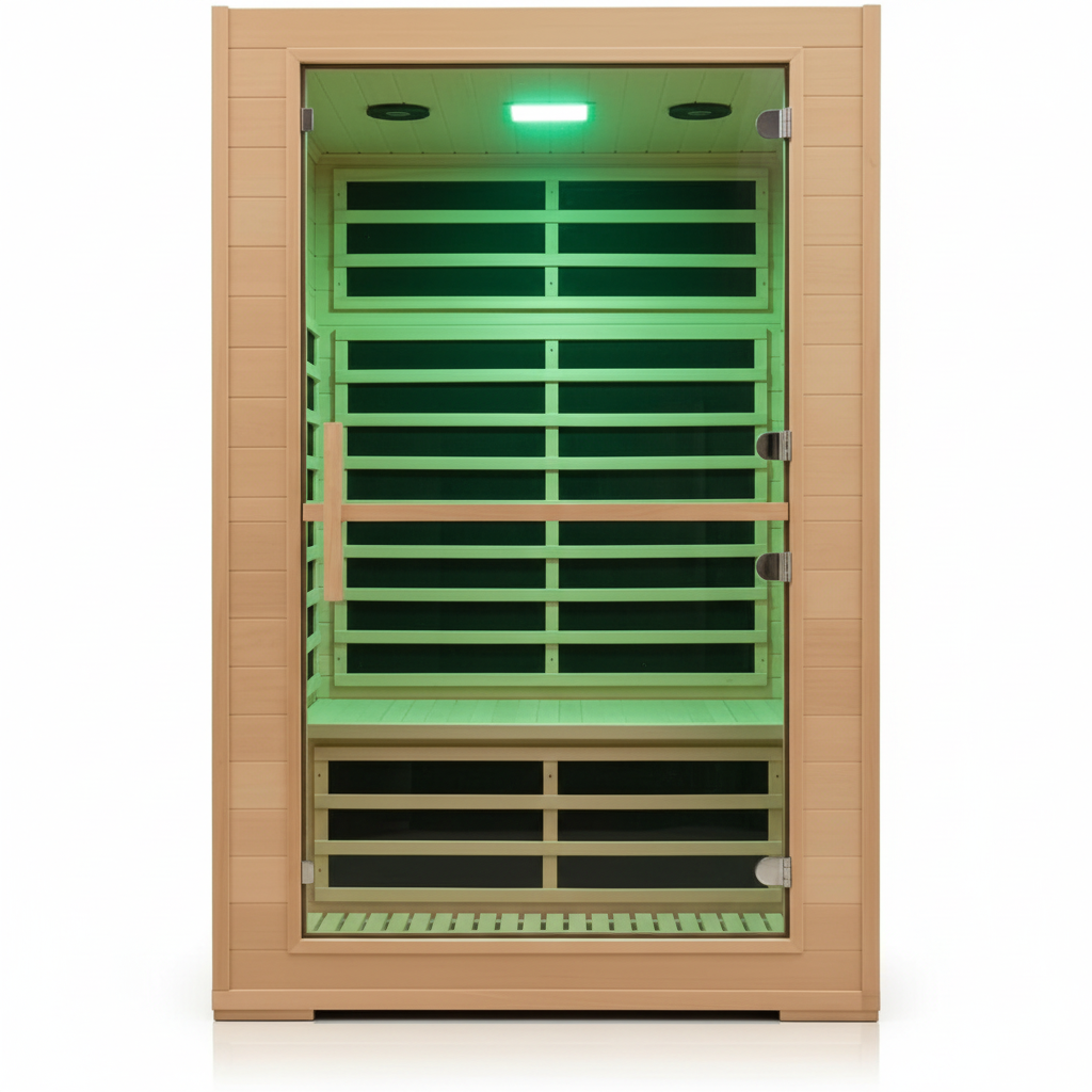 2-Person FAR Infrared Sauna with App Control – Hemlock