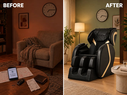 Full Body Massage Chair — Before & After